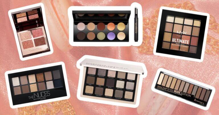 Best Nude Eyeshadow Palettes for Hooded Eyes in Your 30s